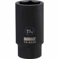 thumbnail image 1 of Juego de enchufes DEWALT DWMT74656B 1/2 Drive Deep Impact 6 PT 27 mm, 1 of 1