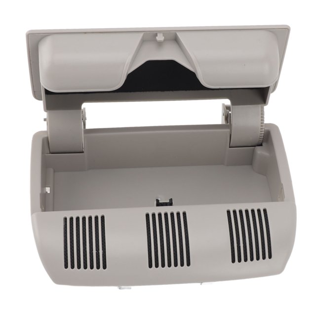 Soporte de Anteojos de Automóviles, 1Z0868565e Techo A Prueba de Polvo Gafas de Sol Caja de Almacenamiento Gris Gris Plegable Directamento para 2007-2013