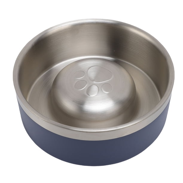 Tazón Para Perros De Acero Inoxidable, Platos Alimentación De Mascotas Inferior Inferior, Tazón Agua Alimentos Perros Gato Metal Gato Para Mascotas Pequeñas Medianas Grandes