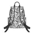 thumbnail image 2 of Balery Hand Drawn Snake Lightweight Backpack for Men and Women - Durable and Water-Resistant, Ideal for School, Work, Travel, and Everyday Use, 2 of 9