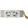 thumbnail image 5 of Lasko 10" 2-Speed Twin Window Fan with Expanding Side Panels White, W07350, New, 5 of 6