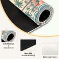 thumbnail image 3 of Mahjong Mat 31.5" x 31.5" Tropical Seaside Landscape Sailboat Palms Non-Slip Noise Reduction Mahjong Tiles Table Cover for Dominoes Poker Card Board and Tile Games, 3 of 6