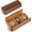 Brown-3, variant on Watch Roll Travel Case for Men and Women- 2 Watch Storage and Organizer | Secure Storage with Innovative Removable Pillows & Solid Dividers for Home, Travel and Display (Brown-2 Slot)