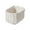 White, variant on geerera Solid Color Desktop Storage Basket Key Remote Control Desktop Storage Basket Cosmetics Retail Storage Basket,Cute Closet Baskets and Bins for Shelves 5x7x5 inch