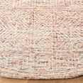 thumbnail image 3 of SAFAVIEH Capri Sabrina Aztec Wool Area Rug, Brown/Beige, 7' x 7' Round, 3 of 7