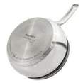 thumbnail image 3 of BergHOFF Belly Shape 18/10 Stainless Steel 8" Sauce Pan with SS Lid, 3.2qt., 3 of 5