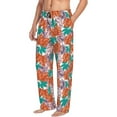 thumbnail image 2 of Xecao Hawaiian Style Men's Straight Lounge Pajama Pants: The Ultimate in Comfortable Sleepwear, 2 of 9