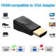 thumbnail image 5 of HD 1080P HDMI-Compatible con adaptador VGA Salida VGA Convertidor portátil (Negro), 5 of 6