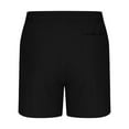 thumbnail image 3 of Mgmyaa Boys Casual Shorts Kids Elastic Waist Drawstring Summer Beach Shorts with Pockets 5-16 Years, 3 of 7