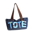 thumbnail image 3 of Bolso tote ligero, moderno, clásico, tipo shopper, bolso de hombro para fiestas y viajes. Azul oscuro, 3 of 9