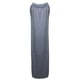 thumbnail image 4 of ICHUANYI Clearance Women's Cotton And Linen Round Neck Plain Sleeveless Printed Casual Split Dress(Gray, L) ICHUANYI WER2023080901792, 4 of 5