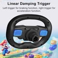 thumbnail image 3 of DOYO Gaming Racing Wheel and Pedals, 270 Degree wheel with Dual-Vibration Motor for PC,PS4,PS3,Switch,Android Mobile Phones, 3 of 5