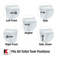 Keeney PP83674VBL Universal Decorative Toilet Tank Lever, Oil Rubbed