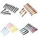 thumbnail image 4 of 12 pinzas de plástico multicolor para el pelo, lazos con dientes de pato, accesorios para el pelo 01, 4 of 9