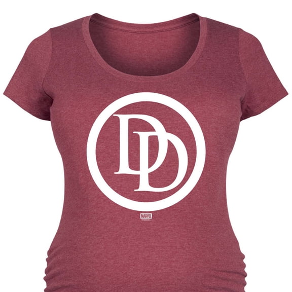 Marvel - Daredevil Logo - Women's Maternity Scoop Neck Graphic T-Shirt