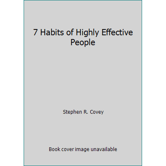 Pre-Owned 7 Habits of Highly Effective People (Paperback) 0743408853 9780743408851