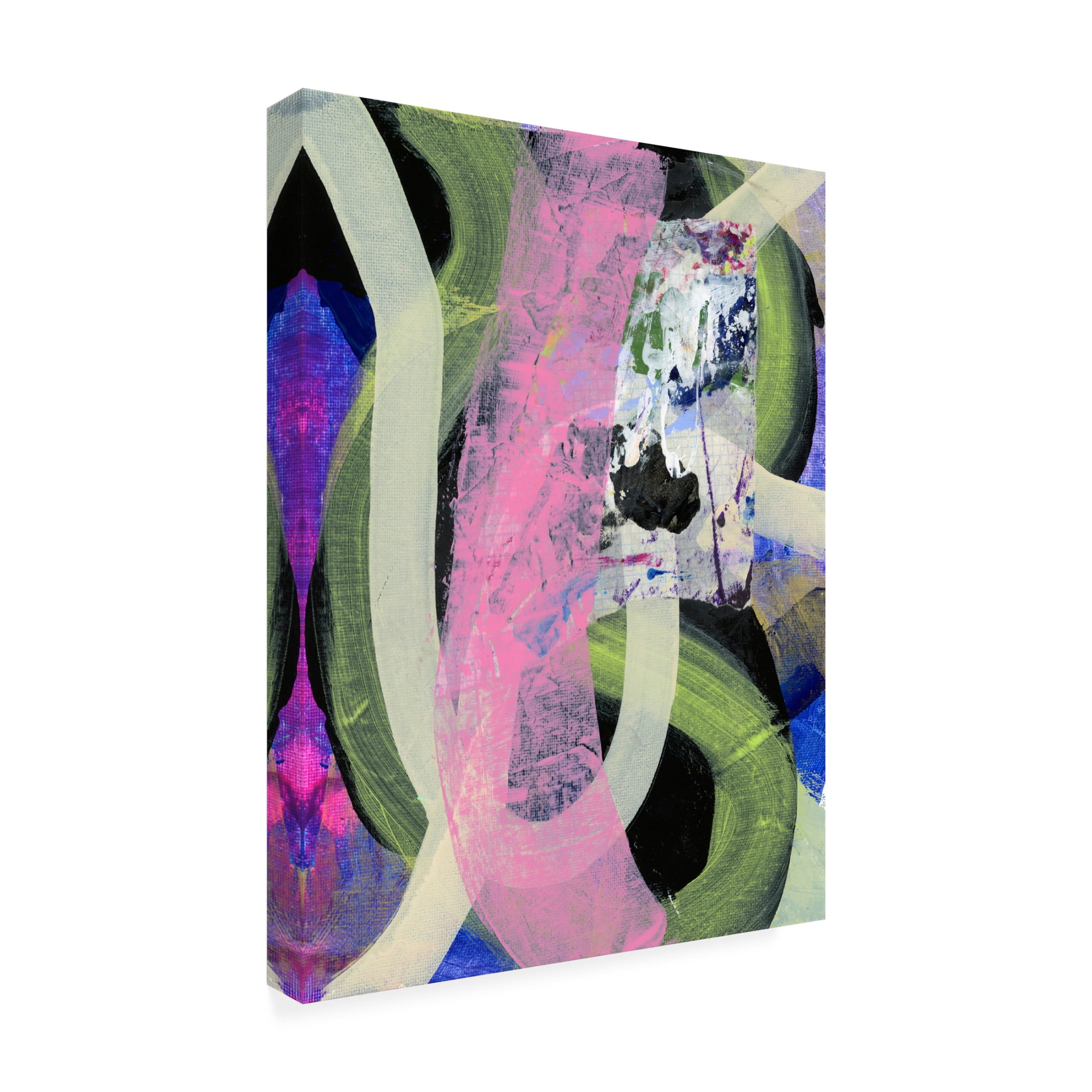 Canvas Wall Art - Jessalin Beutler 'Wild Manicure' Wall Art for Living Room, Bedroom, or Office Décor by Trademark Fine Art - 18 x 24 Inches