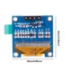 thumbnail image 3 of Módulo de pantalla OLED pequeño de 128x64 píxeles 3,3-5 V I2C IIC para R3/Raspberry Pi/Mega, 3 of 9