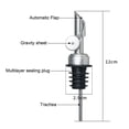 thumbnail image 5 of Moocorvic Weighted Stainless Steel Pourers, Auto Flip Olive Oil Dispenser Spout, Balsamic Vinegar Pour Spouts, Alcohol-Pourer Spouts, Liquor Bottle Pourers, 5 of 9