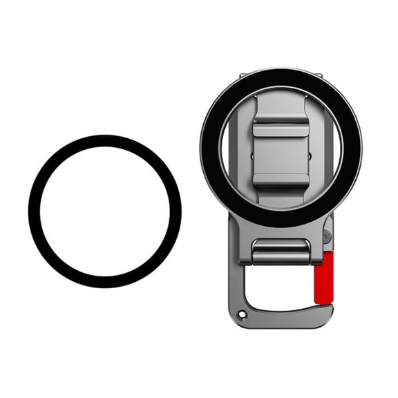 Portable Magnetic Carabiner Phone Clip Foldable Magnetic Mount for Phone Use