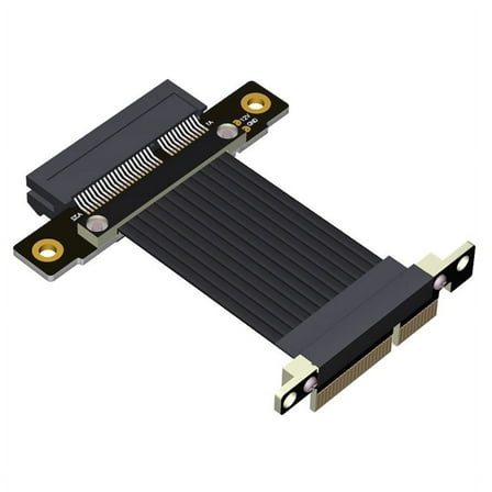 PCI-E X4 to X4 Extension Cable PCI Express Riser Extender Converter Adapter Support Network Card SSD USB Card 20CM
