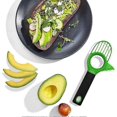 thumbnail image 5 of Avocado Cutter, 3 in 1 Avocado Cutter, Avocado Peeler Suitable for Kiwi, Dragon Fruit, Mango, 5 of 5