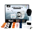 thumbnail image 2 of Combo smartwacht H500 ultra con 7 correas y de regalo unos audífonos bluetooth con pantalla táctil, 2 of 2