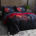 Gusuhome 7 Piece Kids Spiderman Comforter Sets for Boys Girls Full