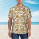 thumbnail image 2 of Fotbe Indian Paisley Camisa Hawaiana para Hombre Unisex – Camisa Casual de Verano con Botones de Manga Corta de Algodón y Lino,Medium, 2 of 7