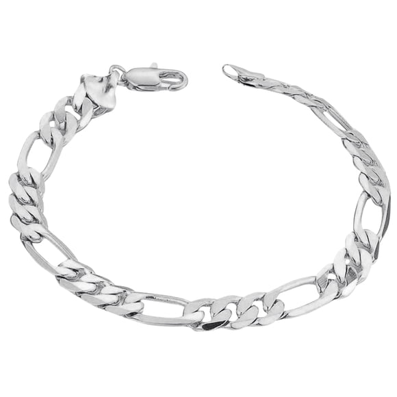 Platinums X ) 8MM O Pulsera para Hombres (22CM Pulseras