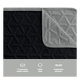 thumbnail image 3 of Protector de Sala 3 Pzas Reversible Pinsonic, Real Textil (Negro - Gris, CH/M/G), 3 of 6
