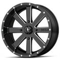 thumbnail image 2 of MSA Milled Flash 18" Wheels 33x8 (6ply) BKT 171 Tires Kawasaki Teryx Mule, 2 of 4