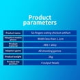 thumbnail image 4 of 2 uds. Accesorios mecánicos para artefactos de juego con gatillo de puntería de 6 dedos para Pubg Mobile, 4 of 9