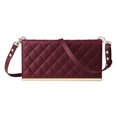 thumbnail image 6 of For Samsung Galaxy S20 FE Wallet Phone Case,PU Leather Folio Flip Kickstand,With Wrist Strap&Shoulder Strap,Card Slots,Shockproof Rugged Anti-fall Crossbody Phone Case Cover,Winered, 6 of 9