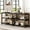Rustic Brown/Black, variant on TribeSigns 70.9" Console Sofa Table Behind Couch Table, 3-Tier industrial Hallway Entryway Table with Storage Shelves