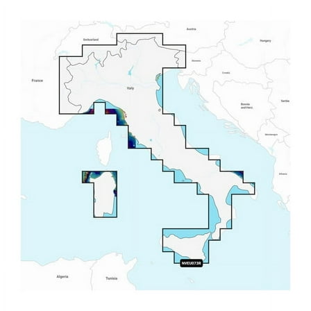 Garmin 010C126800 Navionics Vision  NVEU073R - Italy