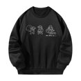 thumbnail image 2 of Sudadera para Mujer Disfraces Otoño Ropa Deportiva Manga Larga Tops de Manga Larga S Yuyangstore Camisa de entrenamiento, 2 of 8