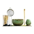 thumbnail image 1 of 7x Juego de té de matcha japonesa Regalo de inauguración tradicional de moda hecha a mano Ceremonía de té japonesa para amante del té matcha latte, 1 of 8