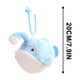 thumbnail image 3 of Pez linterna luminoso colgante, lindo pez con boca de beso, pegatina magnética, muñeco adhesivo, muñecos, peces linterna de peluche, 3 of 5