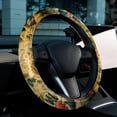 thumbnail image 6 of Bohemia 14.5 Inch Printing PVC Leather Car Wheel Cover Auto Accessories Steering Wheel Cover, 6 of 6