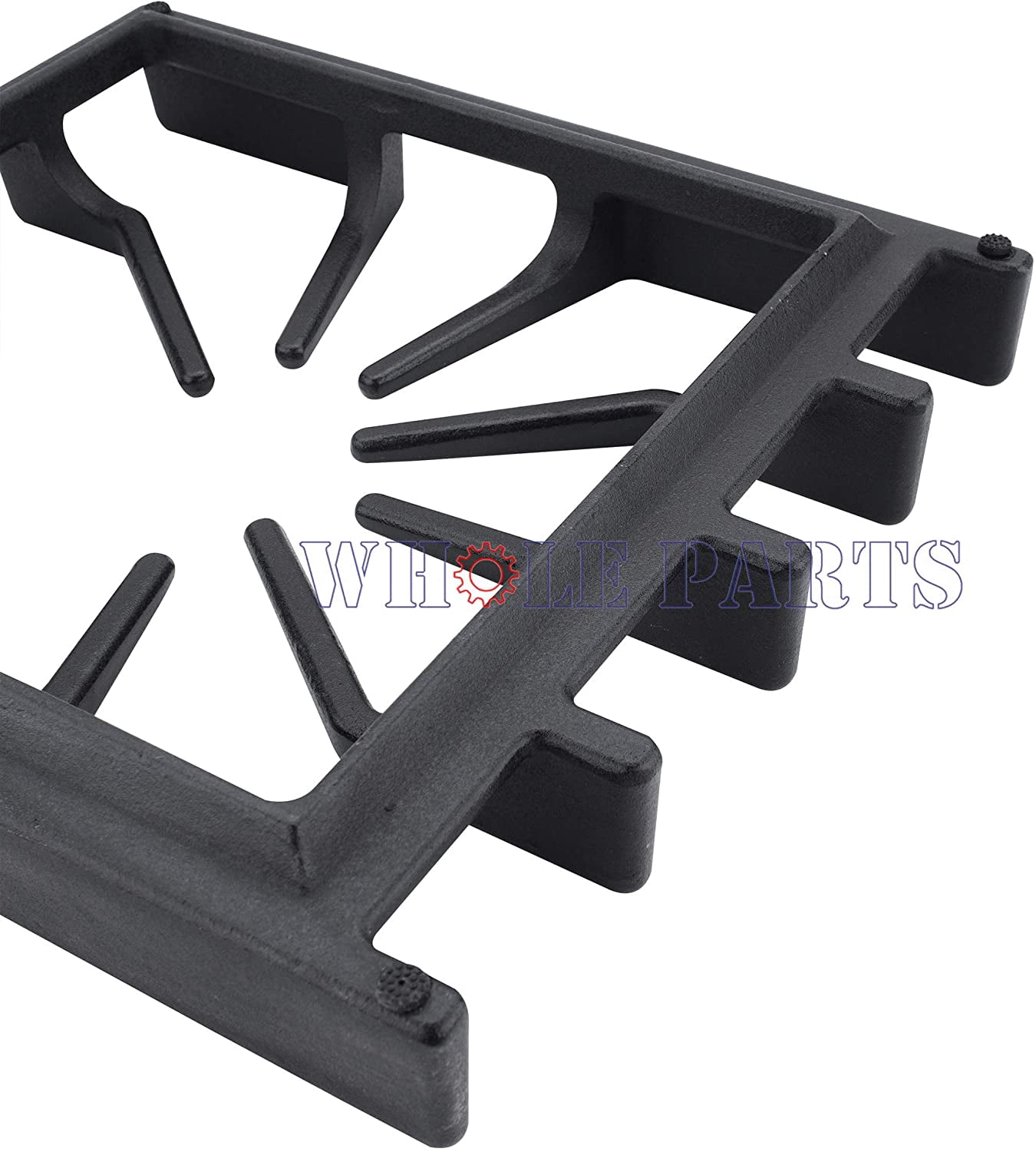 Whole Parts Burner Grate (Black) Part # PA060054 - Replacement & Compatible With Some Viking Ranges