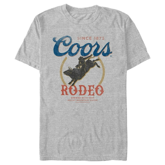 Men's Coors Distressed Bright Rodeo  Graphic T-Shirt