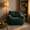 Green, variant on Homy Casa Sherpa Bean Bag Chair for Adults, Cozy Reading Corner Chair for Apartment Spaces, White