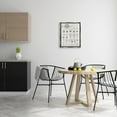 thumbnail image 4 of Stupell Industries Wine Glasses Chart Infographic Kitchen Home Design Luster Gray Framed Floating Canvas Wall Art, 16x20, by Daphne Polselli, 4 of 5