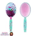 thumbnail image 5 of Gabby's Dollhouse Hair Brush with Magical Sparkling Stars Confetti Hair Brush - Kids Hair Brush Ages 3+, 5 of 7