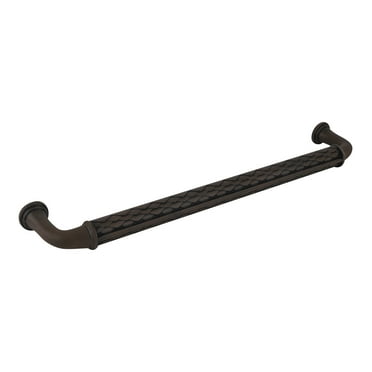 Brixwell 12 in Center-to-Center Cabinet Pull, Antique Rust Finish, Decorative Metal Handle