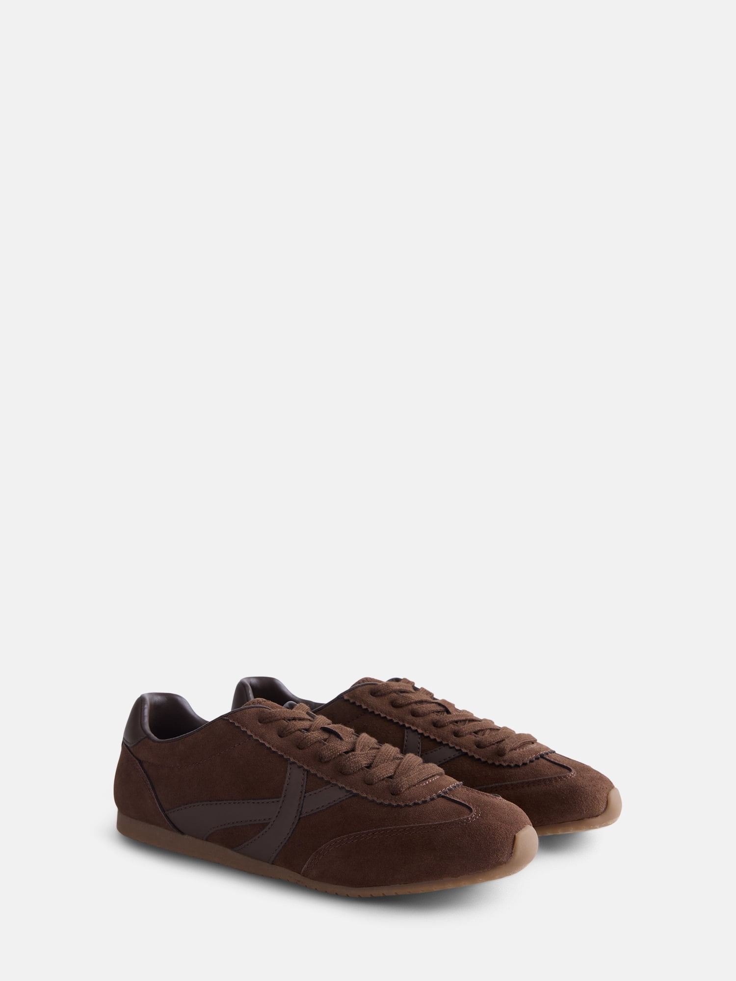 Scenario Women's Lace Up Low Profile Sneakers