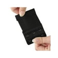 thumbnail image 5 of INSPIRE CHIC Women 5Pcs Strechy Bra Extenders, 2x2/2x3/2x4 Hooks Elastic Back Bra Extension Strap Bra Band Black-2, 5 of 6