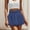 Blue, variant on Gifts Dianli Skirt Puff Women's Short Puff Hem Flared A Line Mini Skirt Y2K Bubble Hem Ultra Short Trendy Streetwear Festival Party Mini Skirt