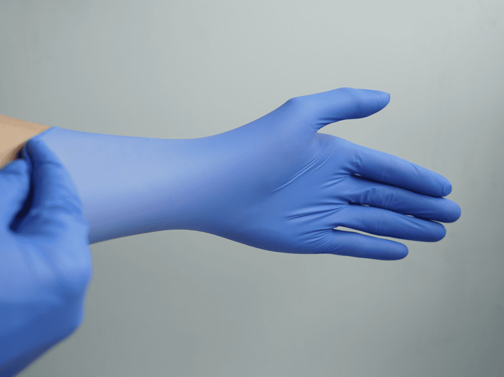 AdvanCare Disposable Nitrile Exam Gloves ANBM10015, Powder Free, Latex Free, Medical Grade, Chemotherapy Drug Tested, 10 Pack (1000 Count, 100/Box) - Blue, Medium